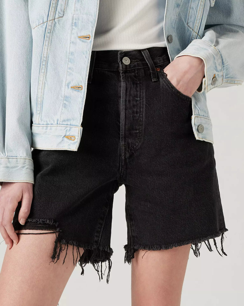 501 Mid Thigh | Lunar Black