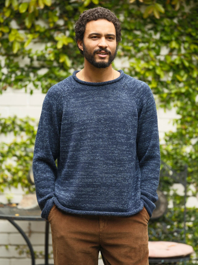 Fisherman Sweater | Navy