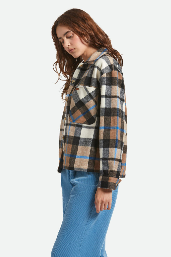 Bowery Soft Brushed Flannel | Washed Black/Sand