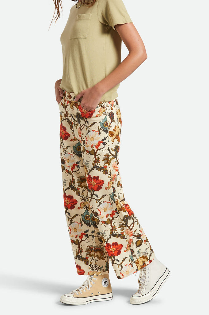 Margo Cropped Pant | Botanical Floral