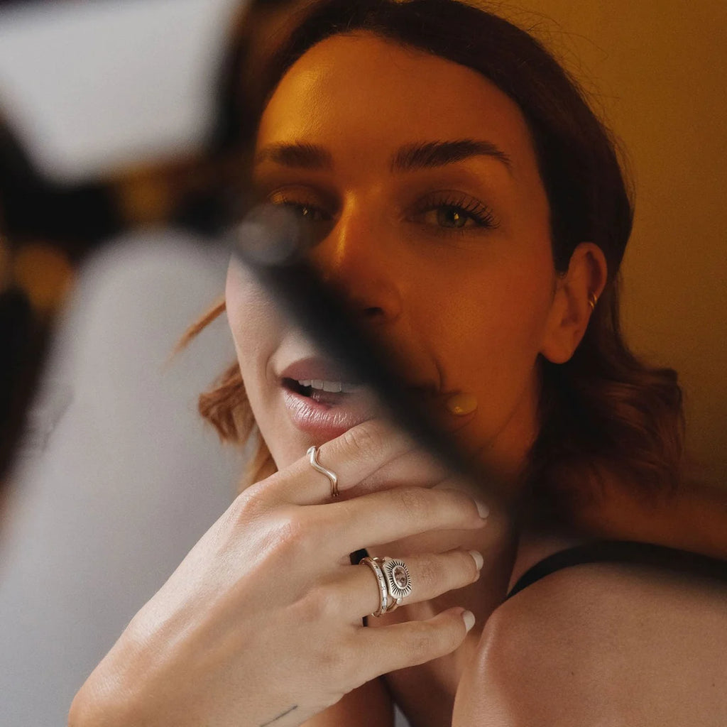 The Wiggle Ring | Silver | 2 Size Options