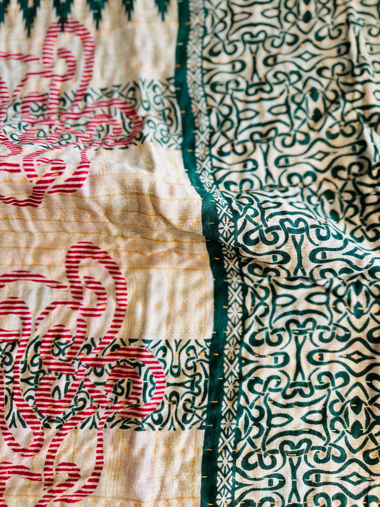 Kantha Tea Towel