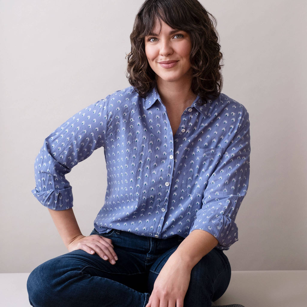 Pali Top | Aja Blue Teal