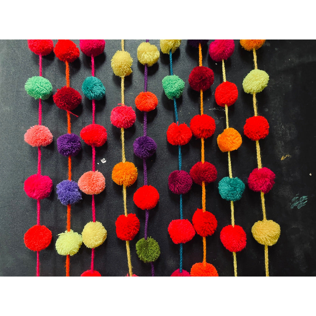 Mexican Pom Pom Garland